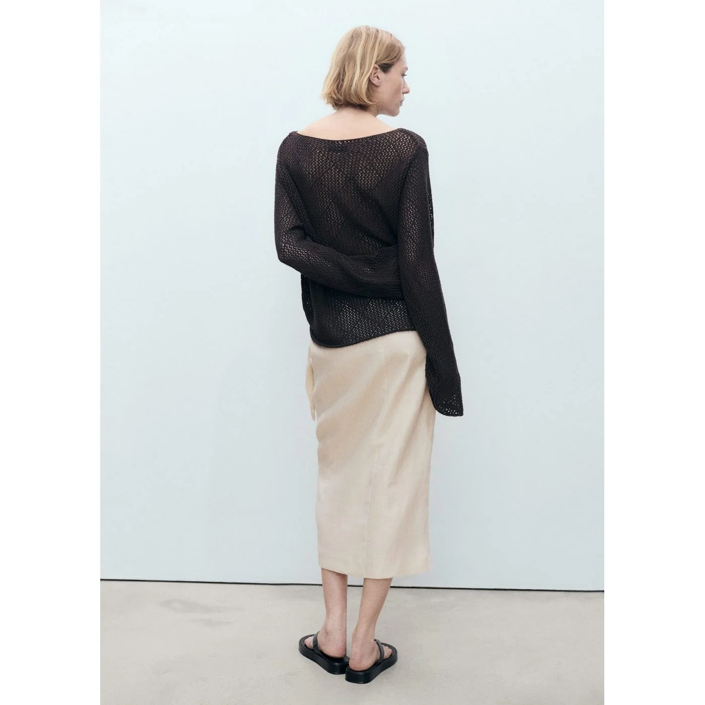 Jupe Pareo - Gris Clair/Pastel - Image 3