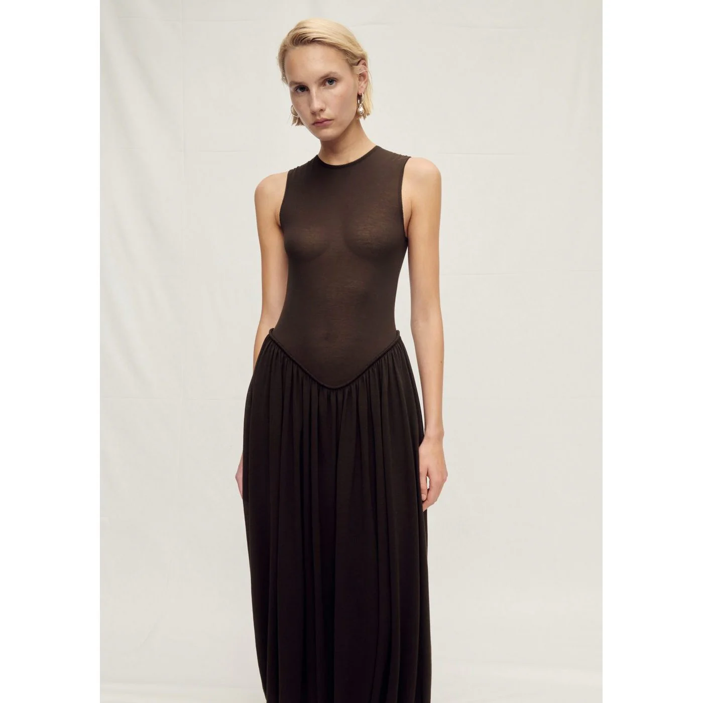 Robe Calista - Chocolate - Image 2