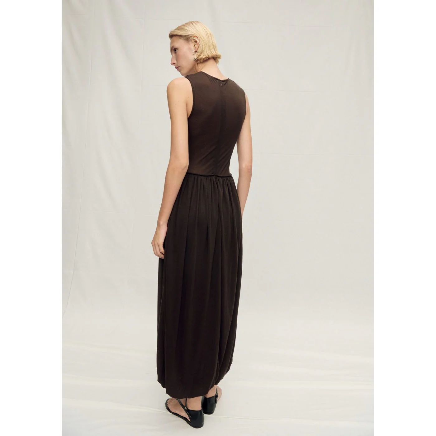 Robe Calista - Chocolate - Image 3