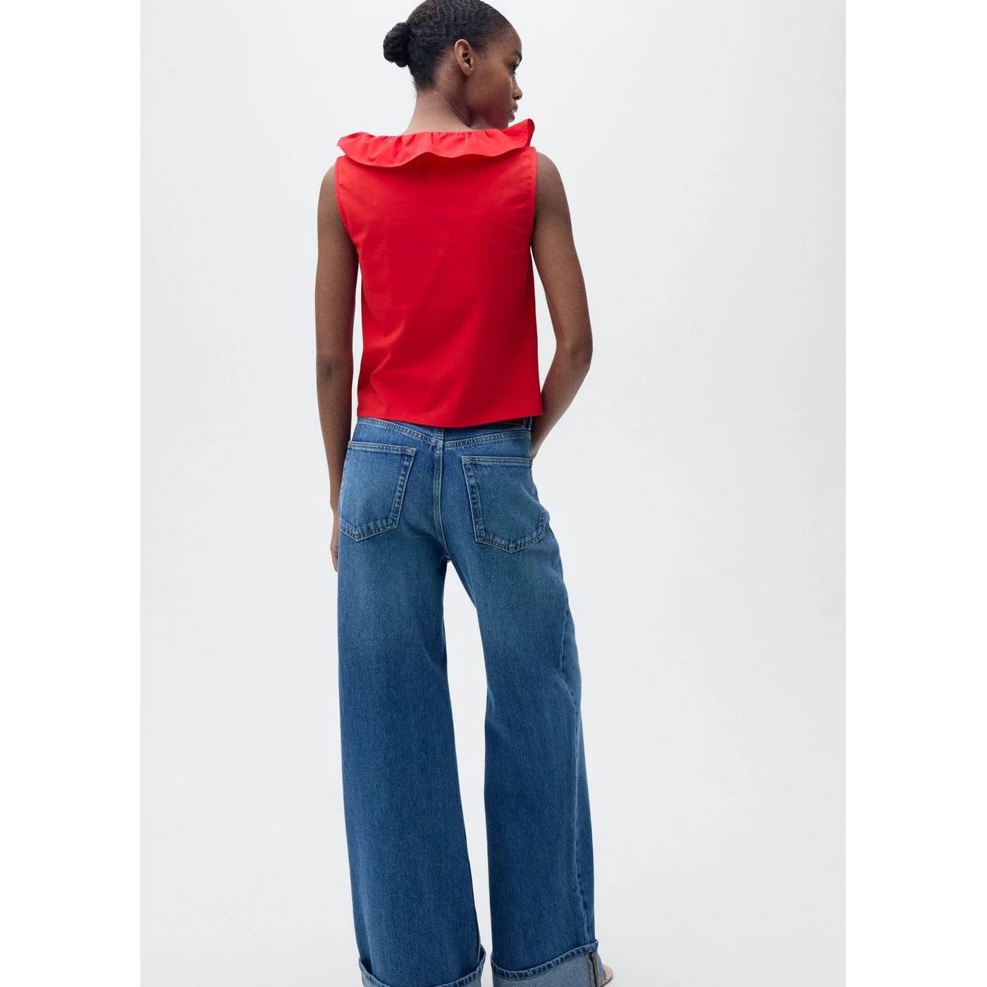Top Volant - Red - Image 3