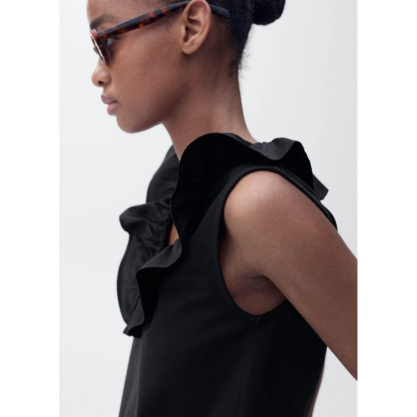 Top Volant - Black - Image 4