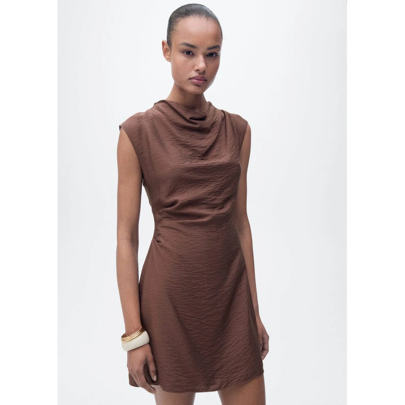 Robe Carlota - Brun - Image 2