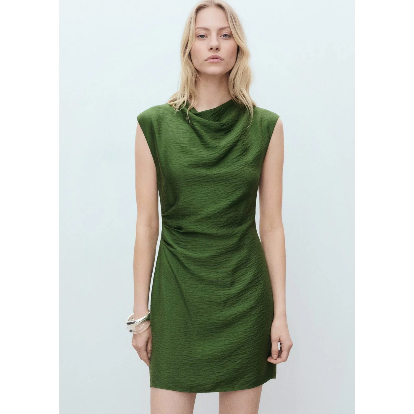 Robe Carlota - Vert - Image 2