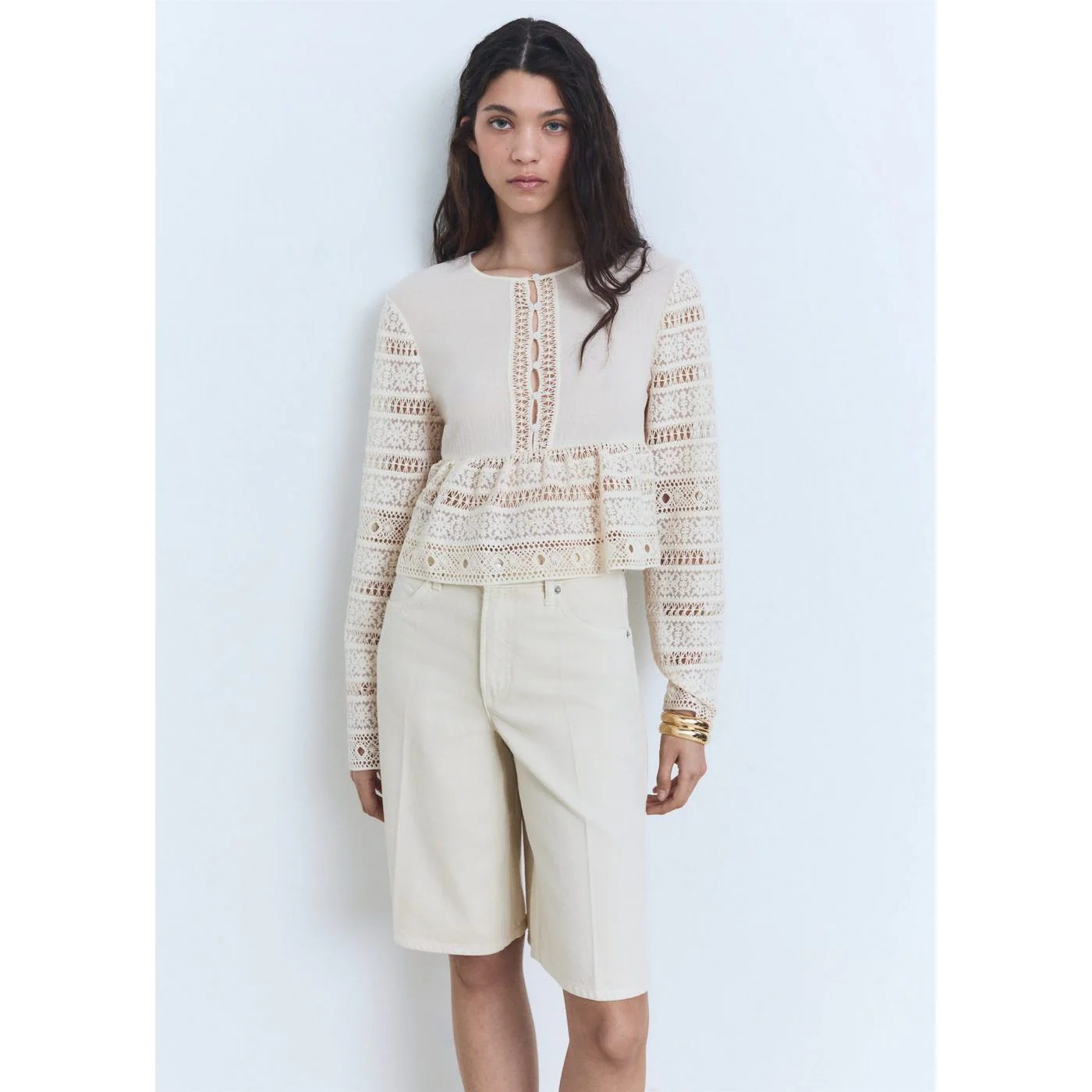 Blouse Arena - Off White - Image 2