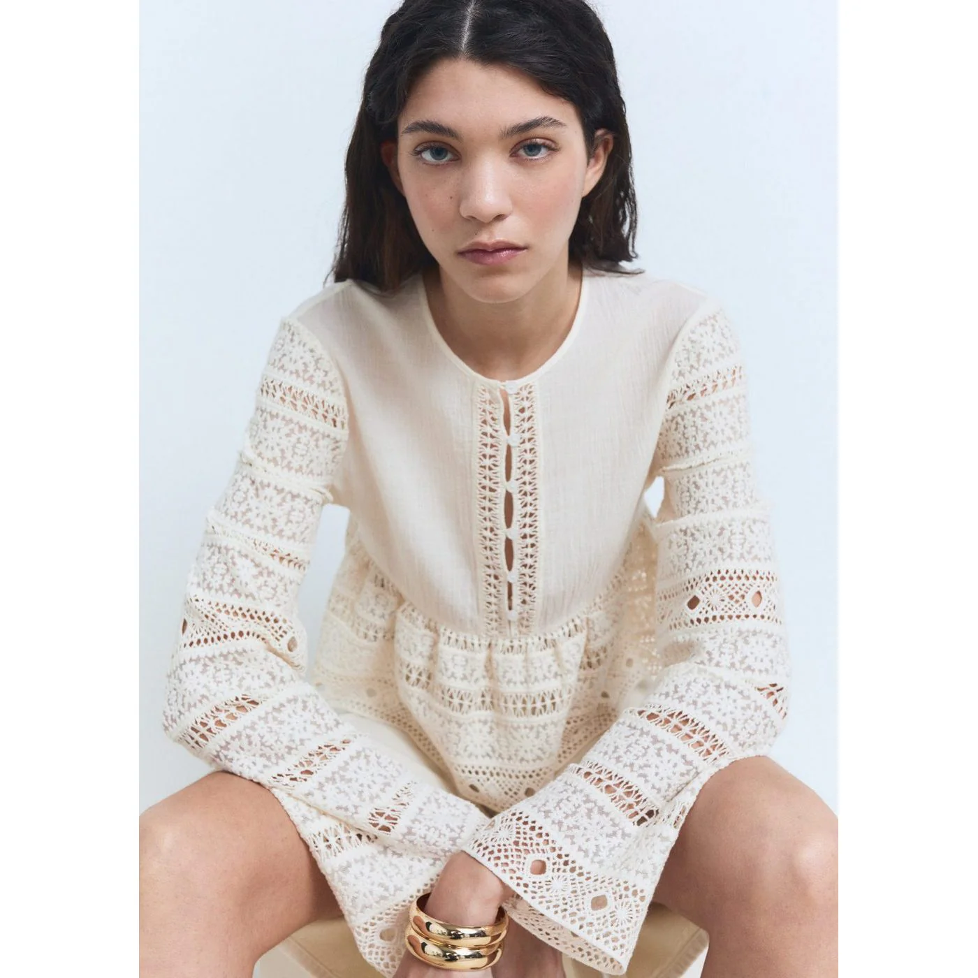 Blouse Arena - Off White - Image 5