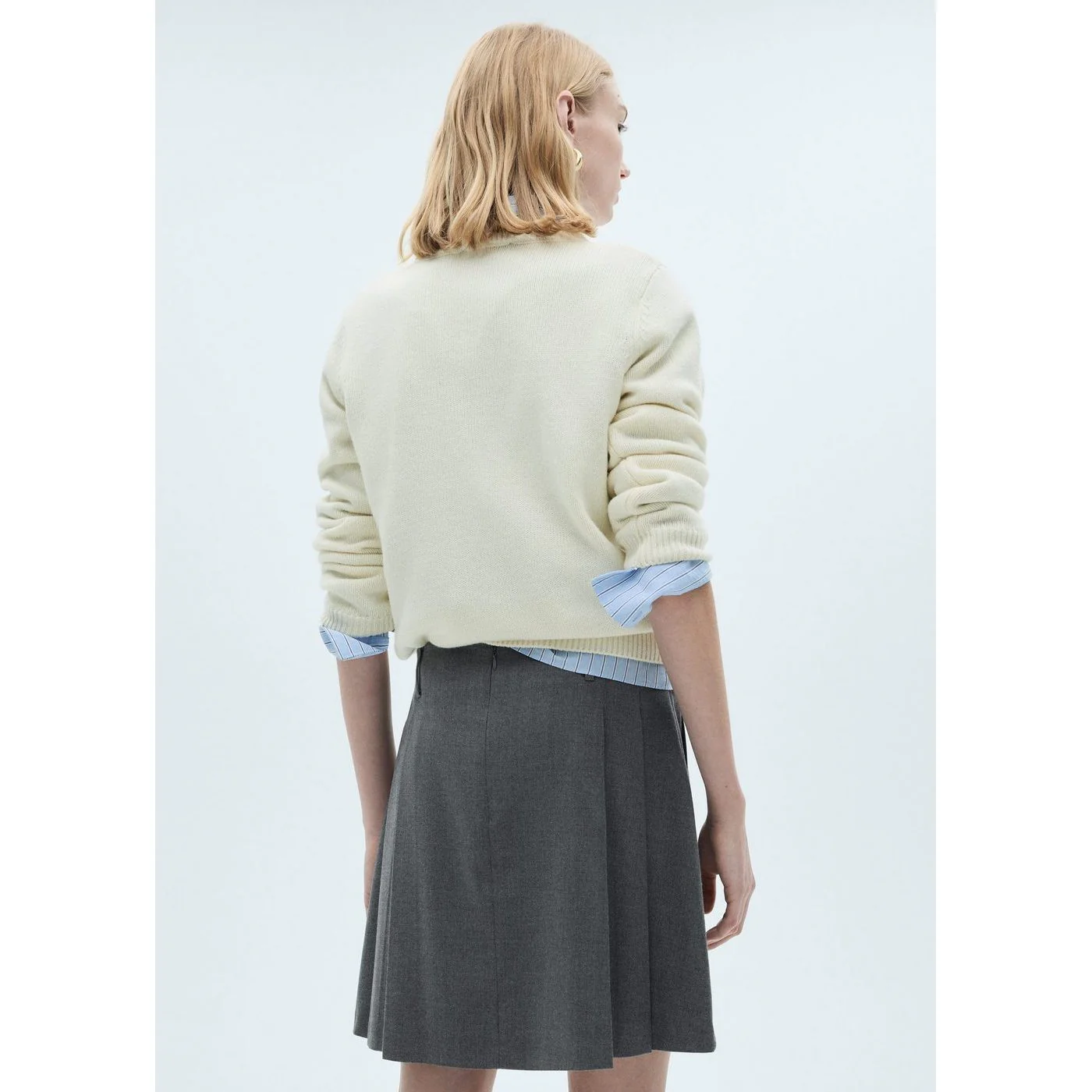 Jupe Grunge - Gris - Image 3