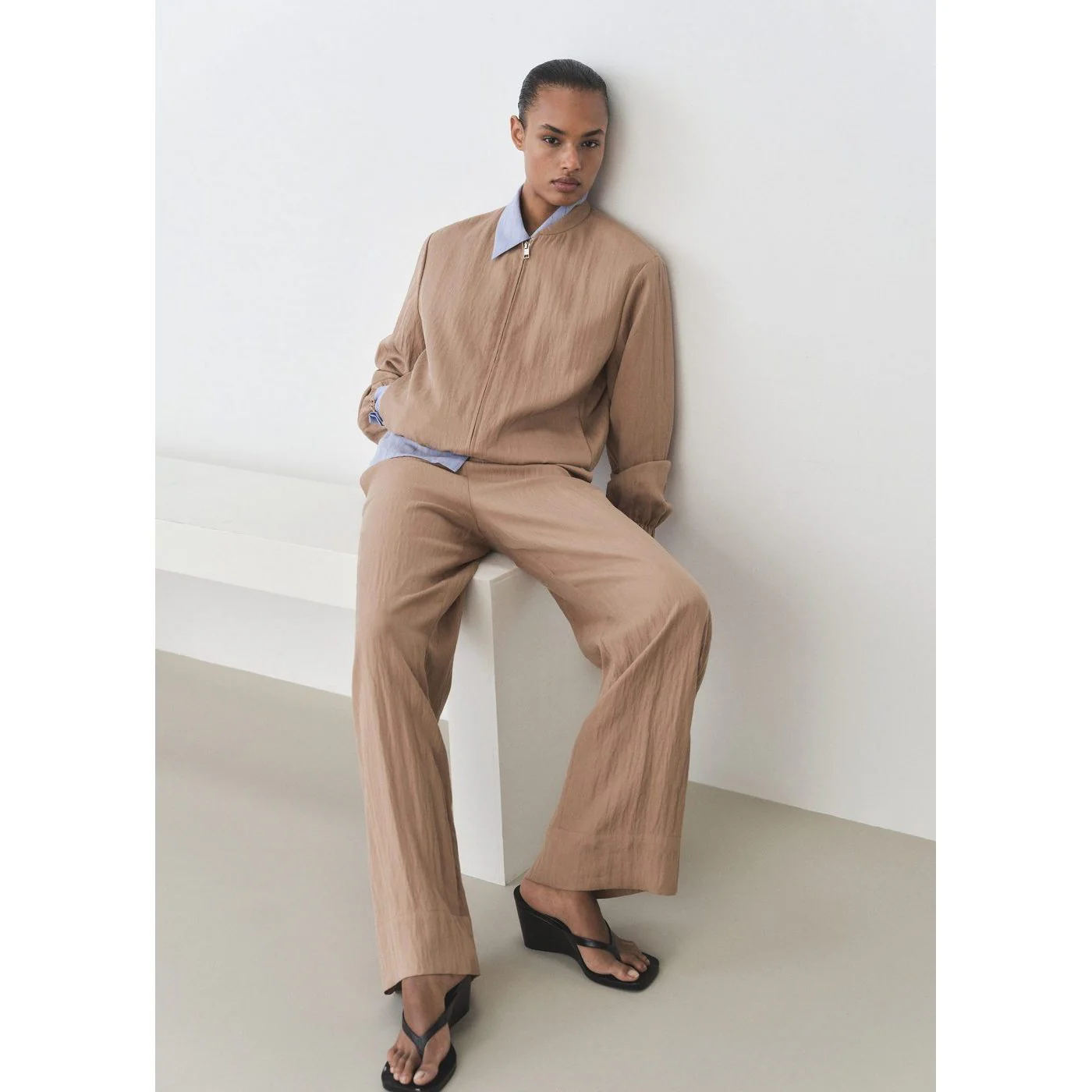 Pantalon Tuesday - Brun Moyen - Image 5