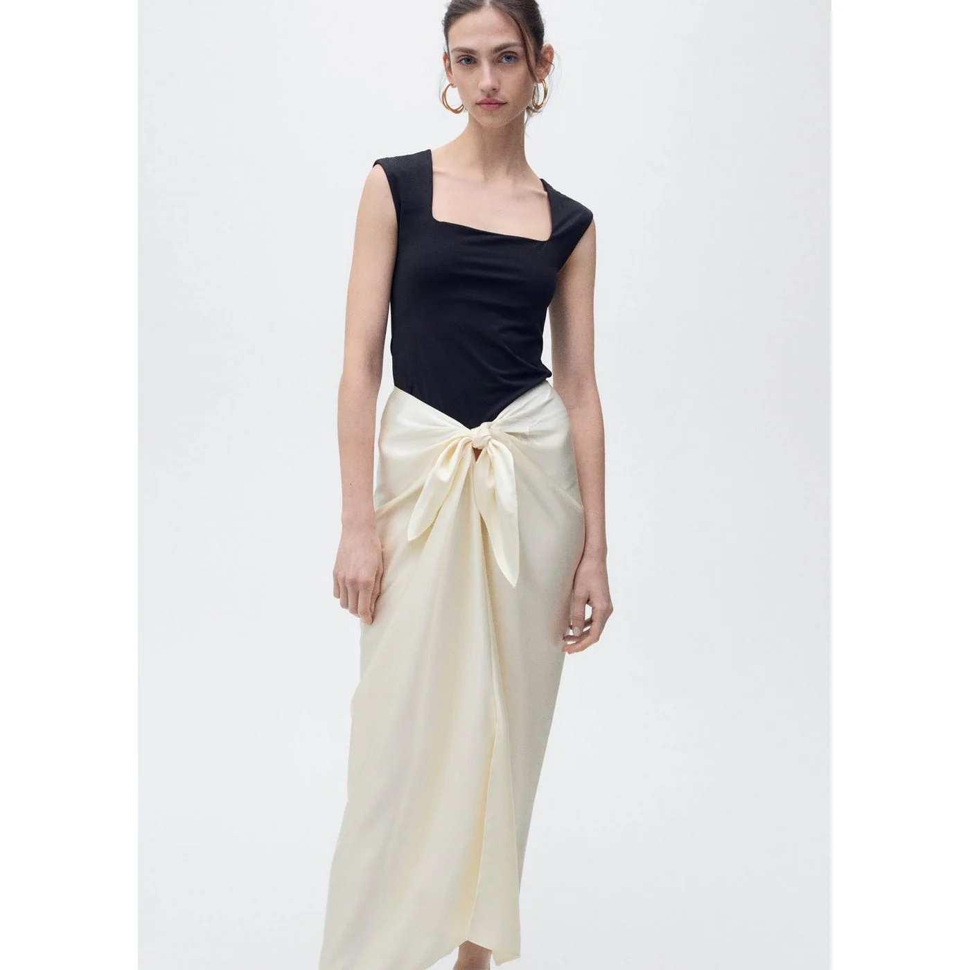 Jupe Goldi-L - Ecru - Image 4