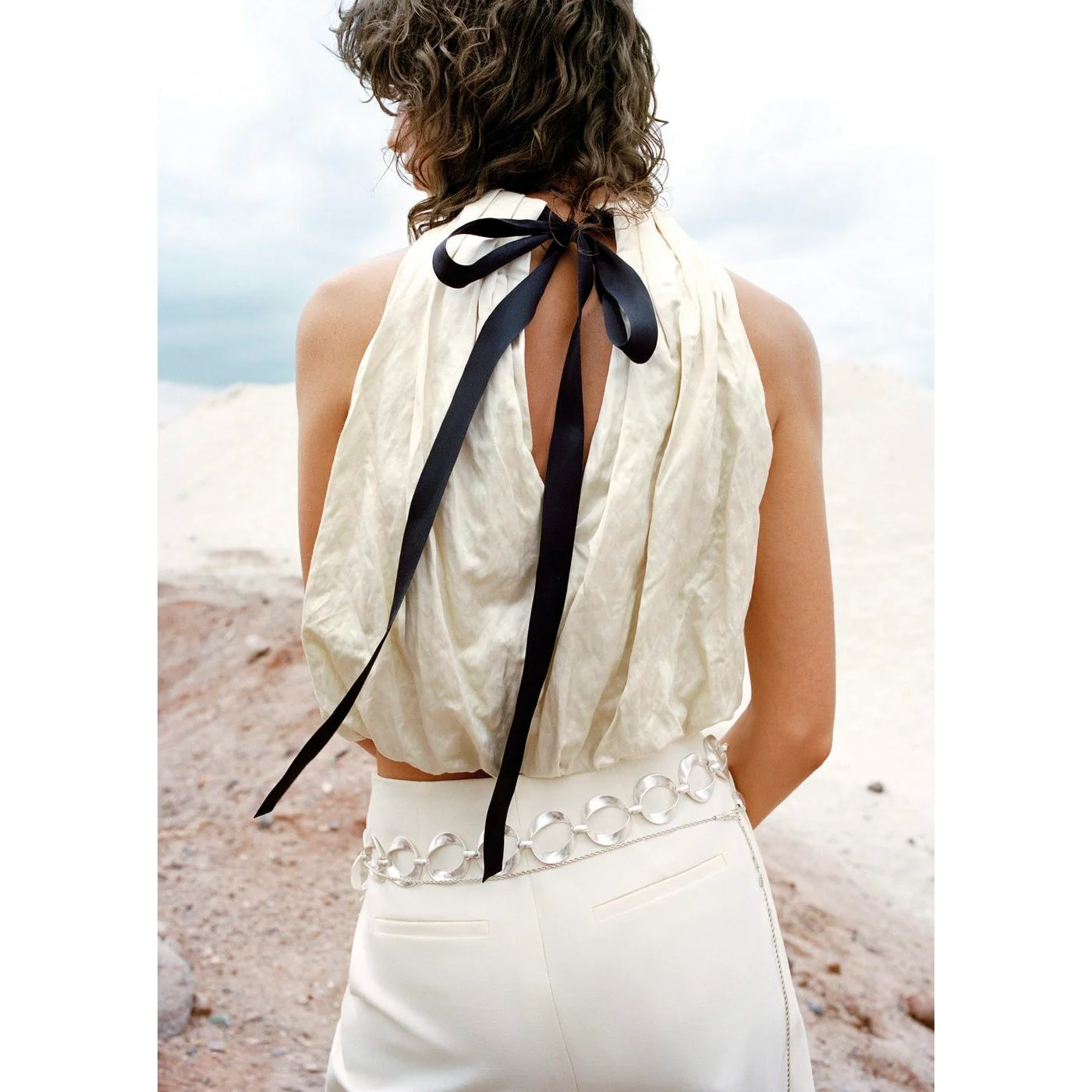 Blouse Glovi - Ecru - Image 5
