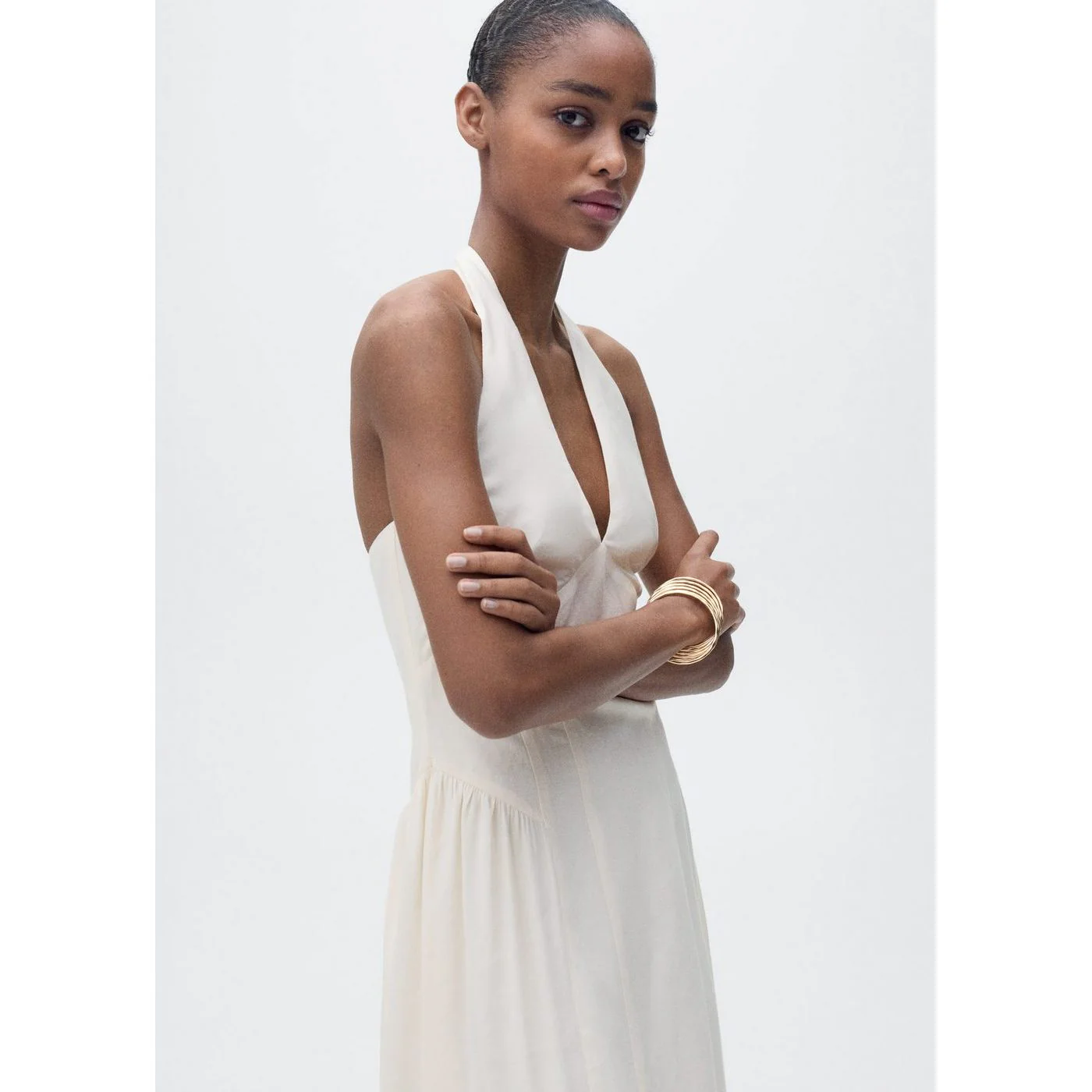 Robe Valentin - Blanc Cassé - Image 2