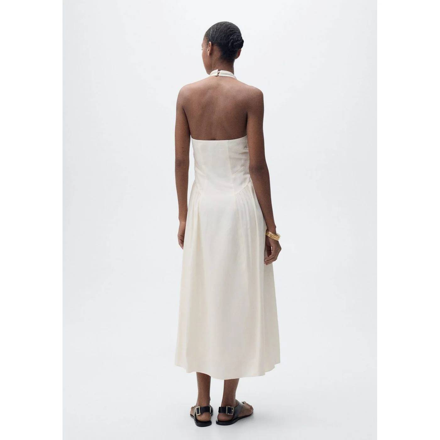 Robe Valentin - Blanc Cassé - Image 3