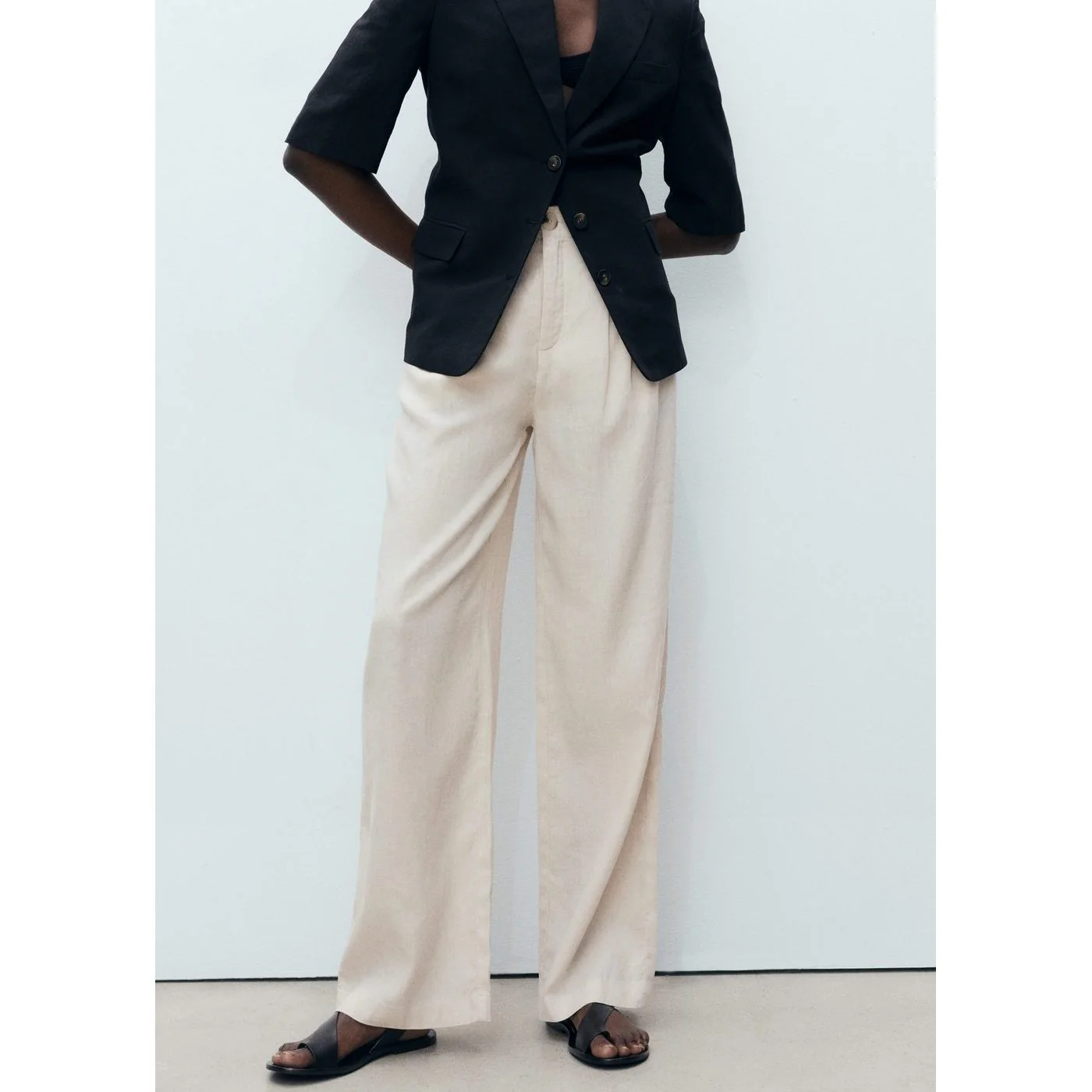 Pantalon Maneli - Gris Clair/Pastel - Image 2