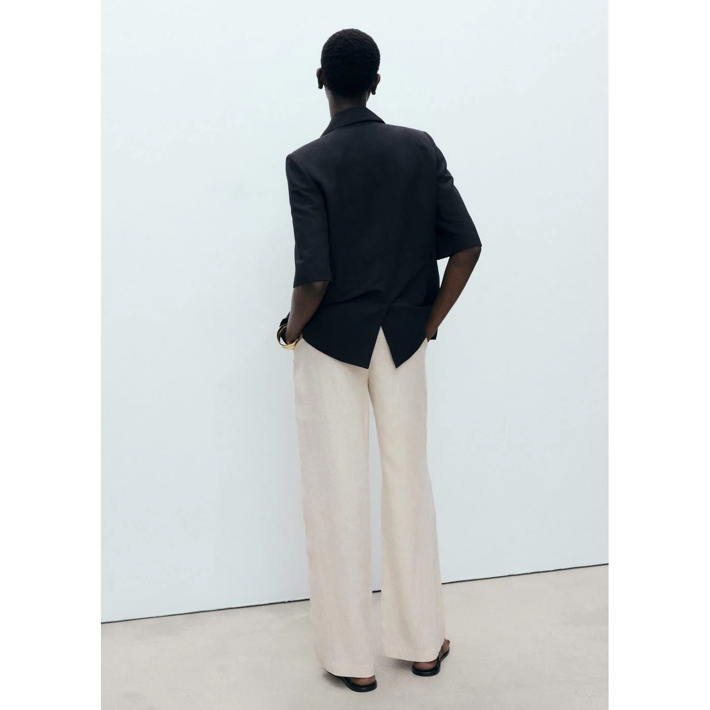 Pantalon Maneli - Gris Clair/Pastel - Image 3