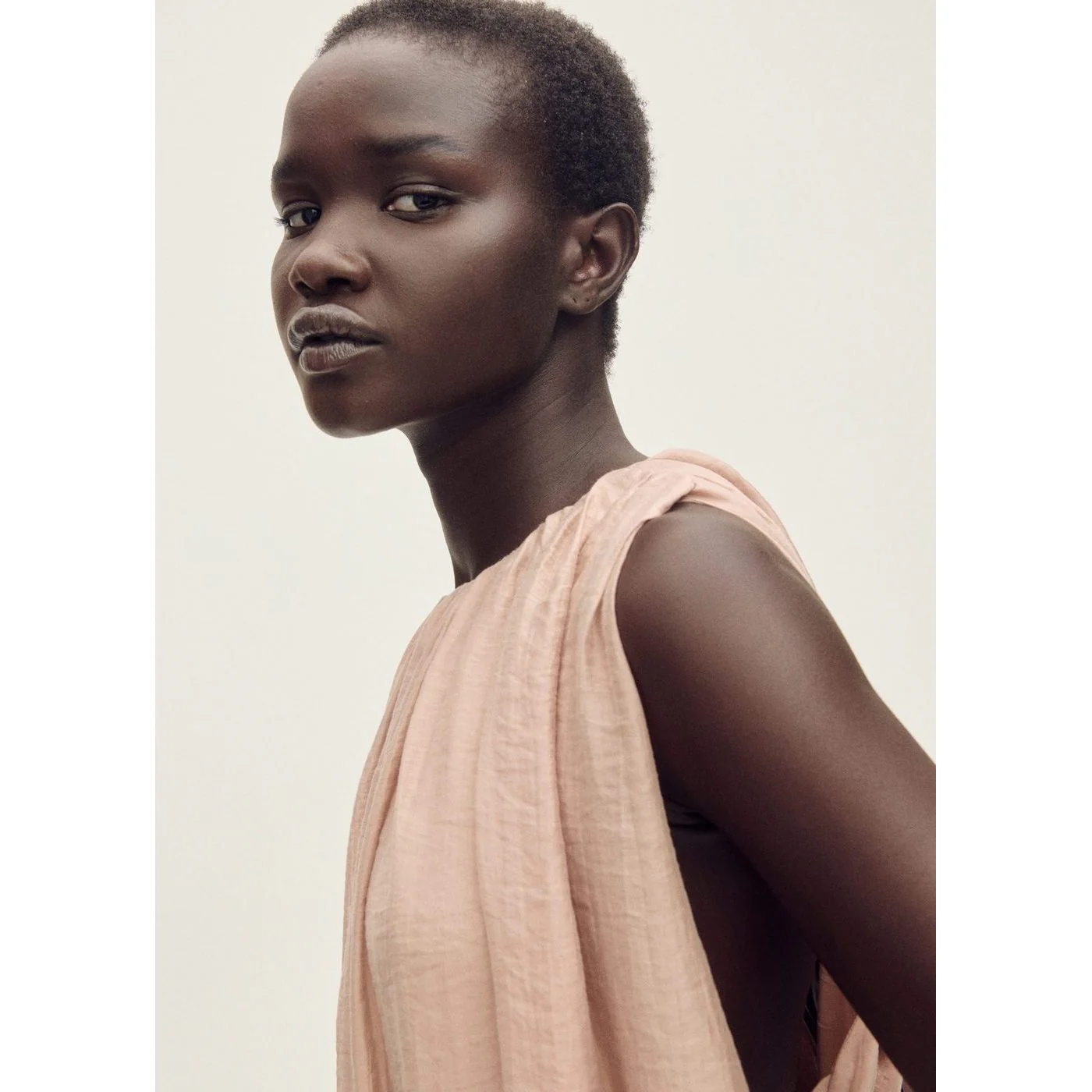 Robe Ania - Beige - Image 4