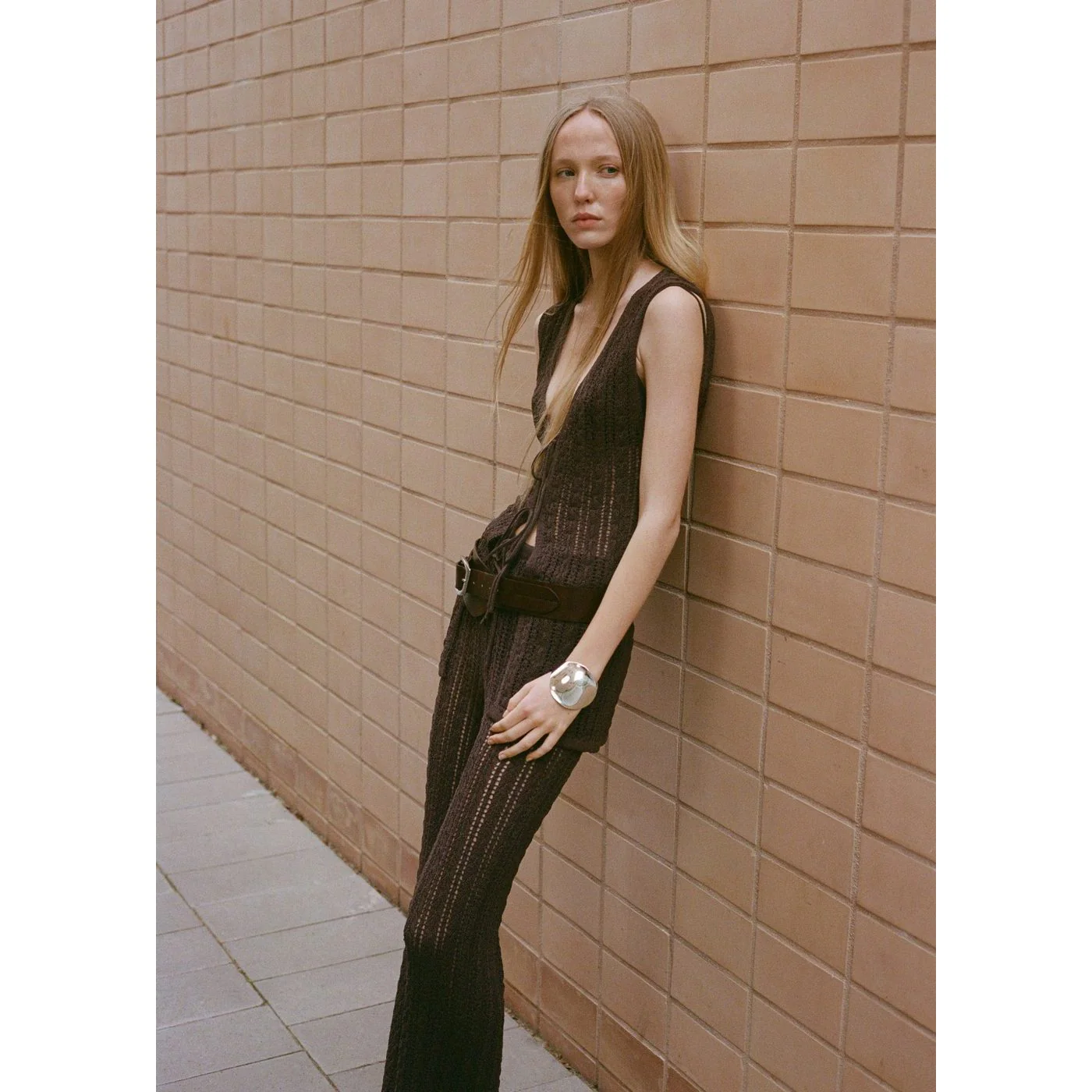 Pantalon Magnolia - Chocolat - Image 6