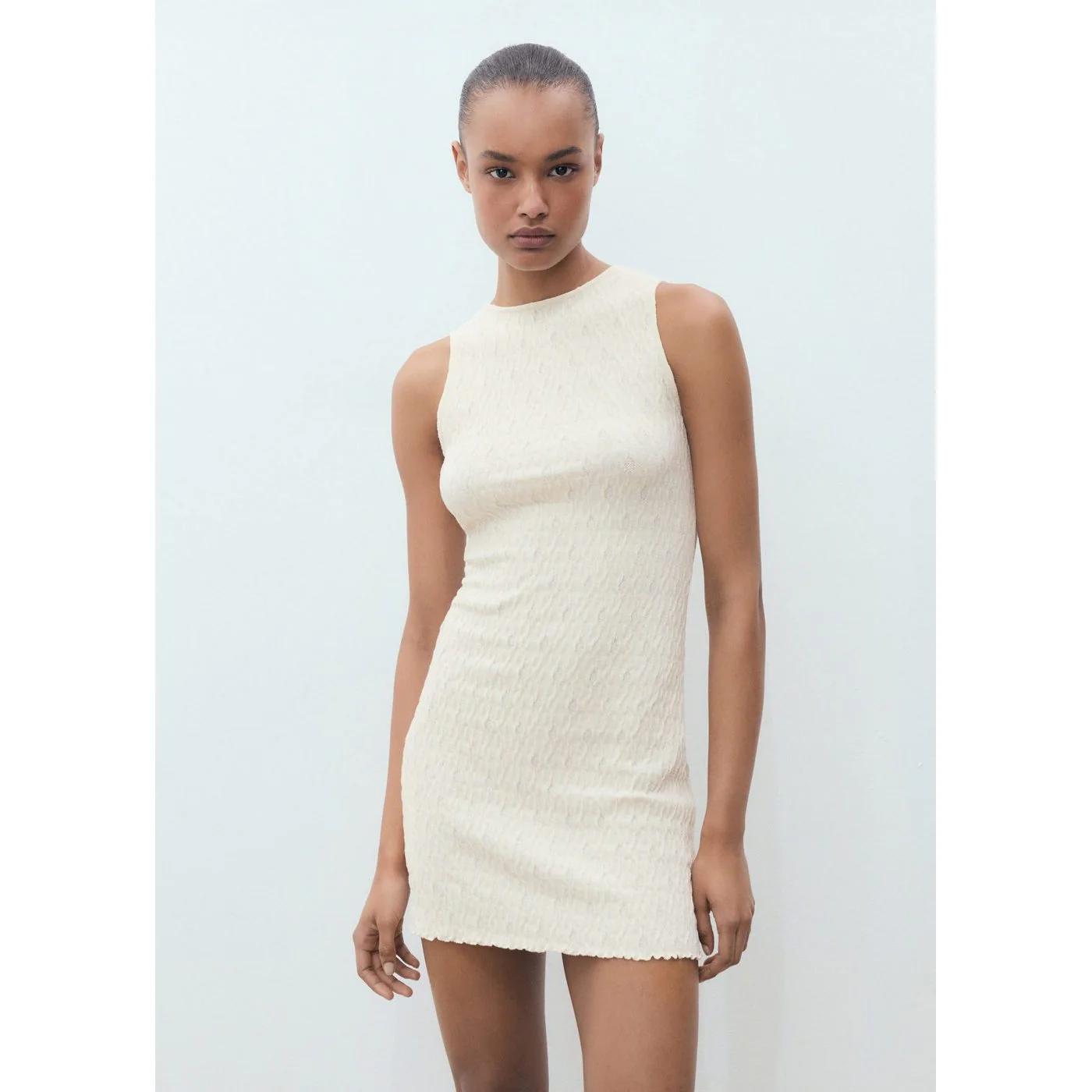 Robe Ria - Ecru - Image 2