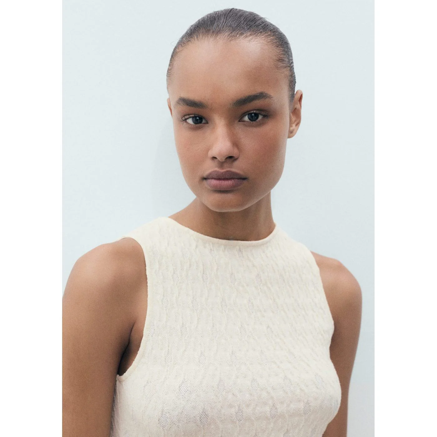 Robe Ria - Ecru - Image 4