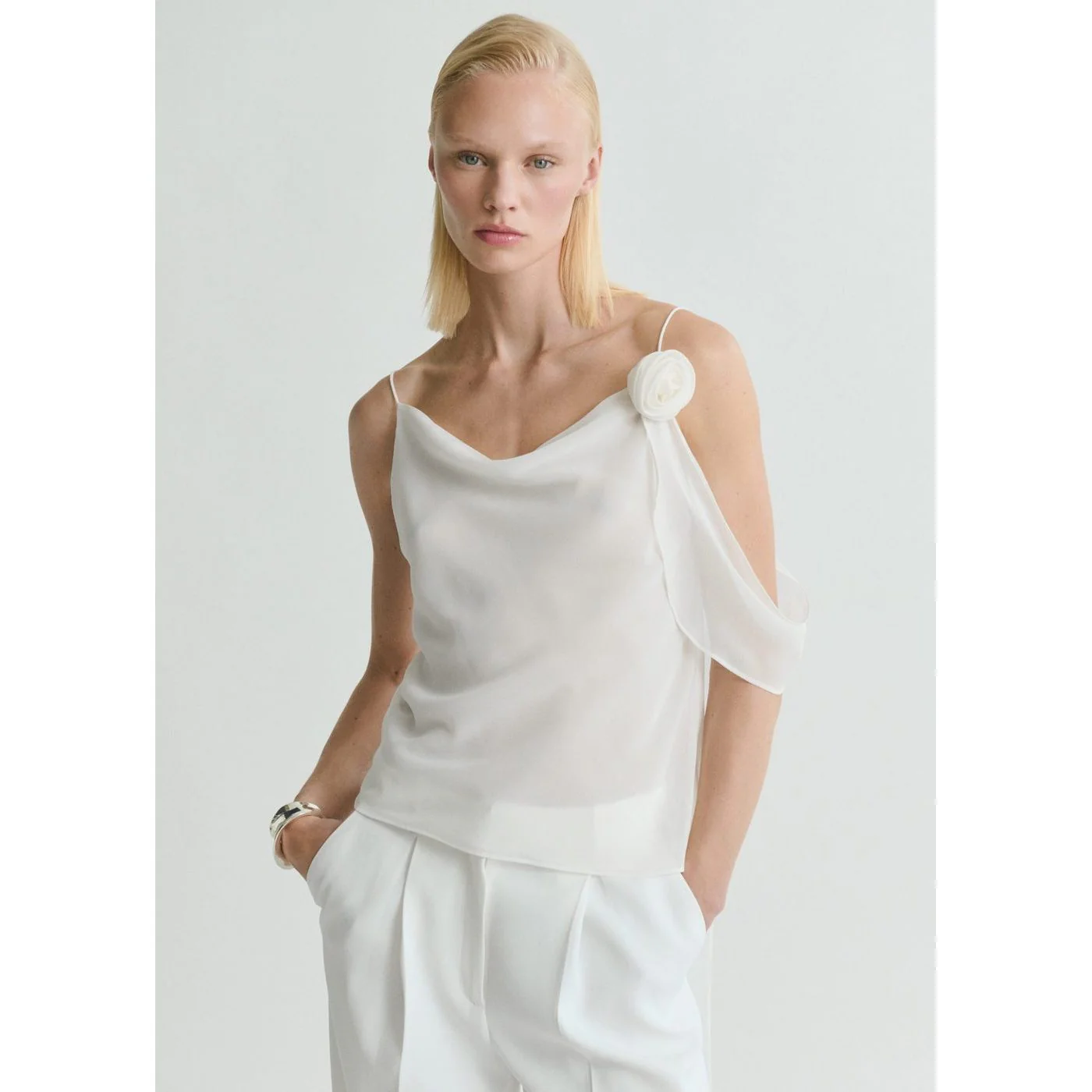 Top Lotus - Blanc Cassé - Image 2