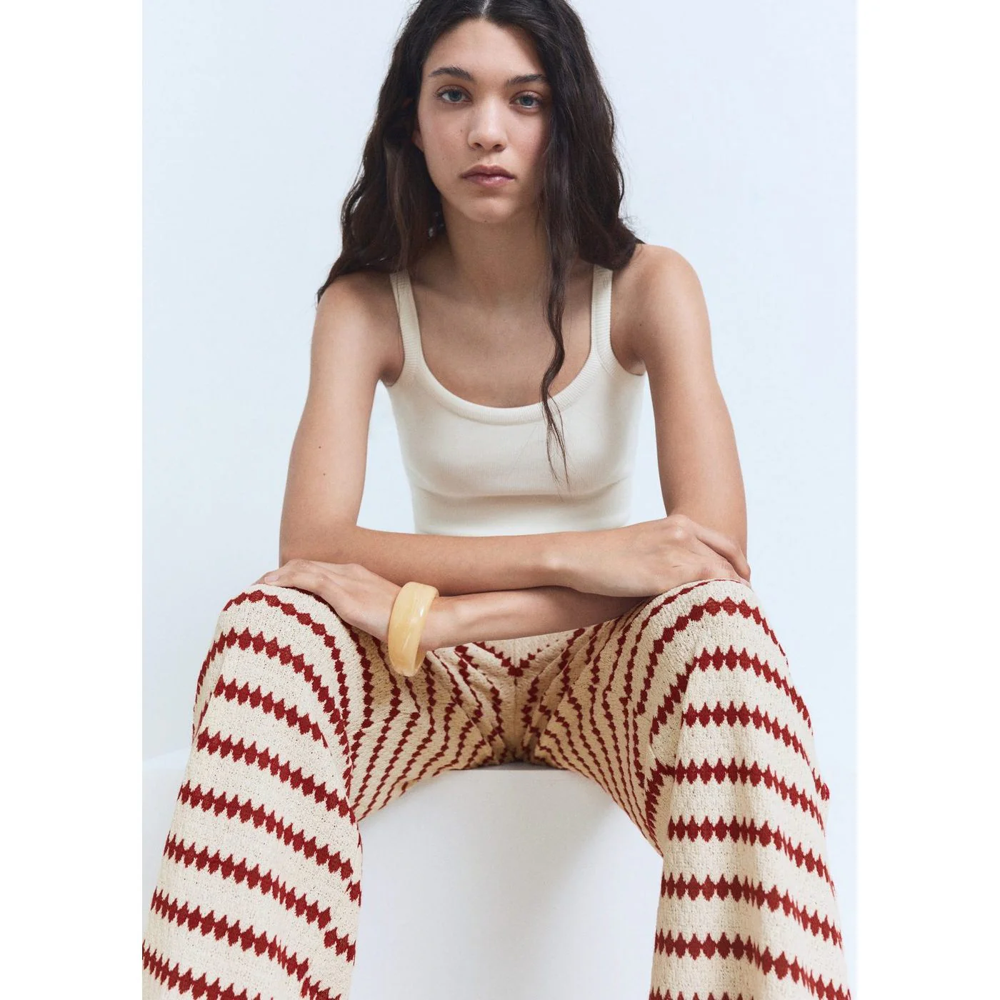 Pantalon Nati - Rouge - Image 4