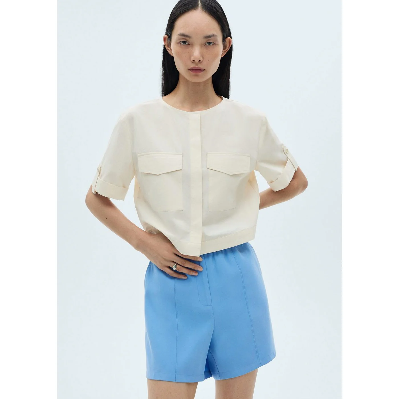 Short Bosco-H - Bleu - Image 2