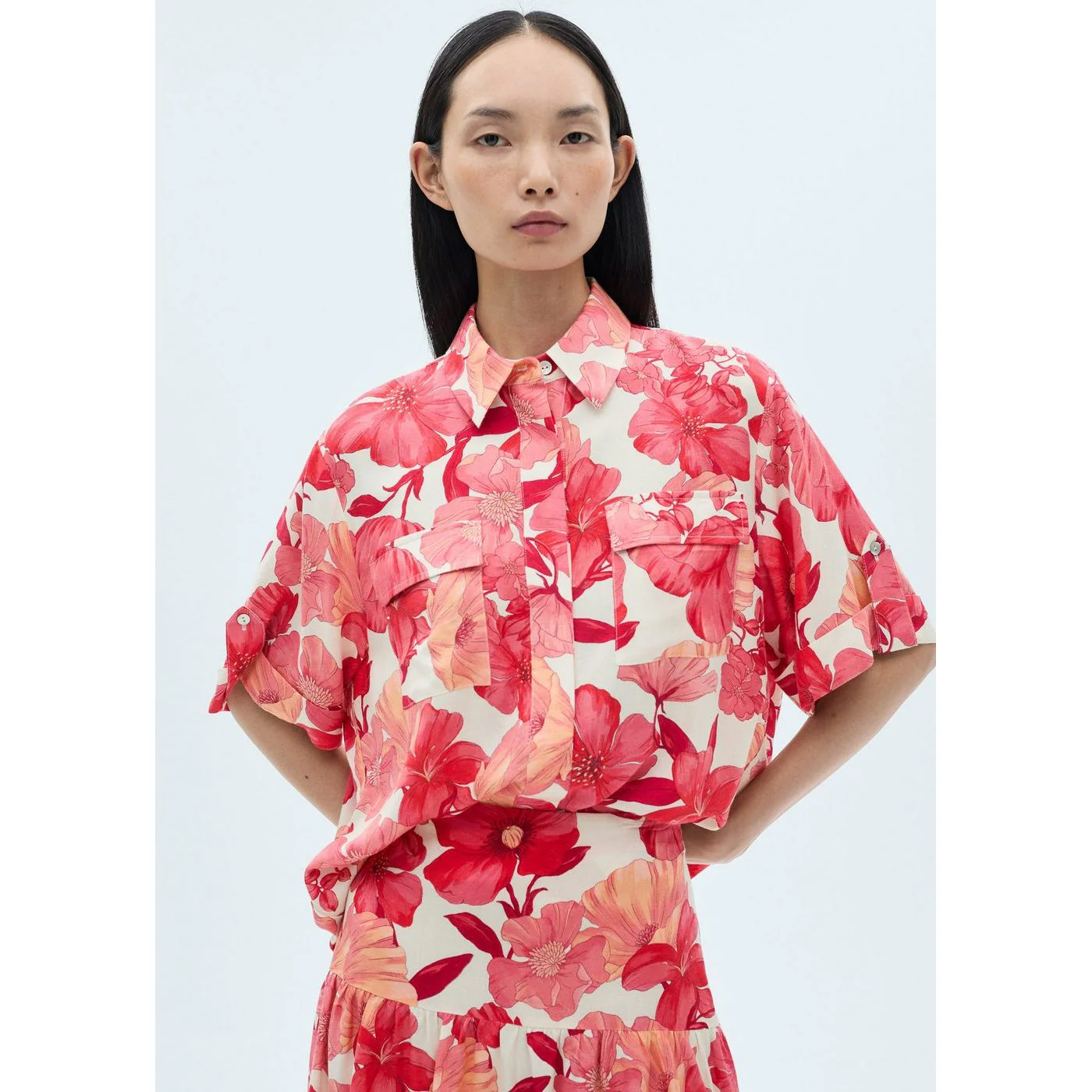 Chemise Camelia-H - Red - Image 2