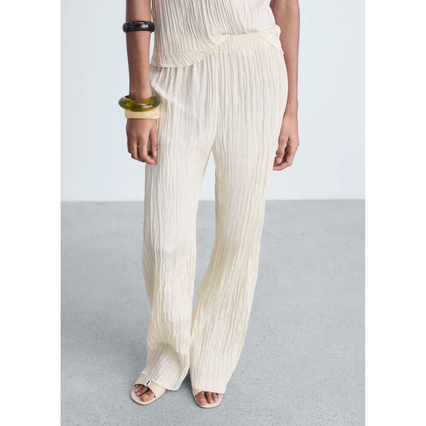 Pantalon Crink-A - Vanilla - Image 2