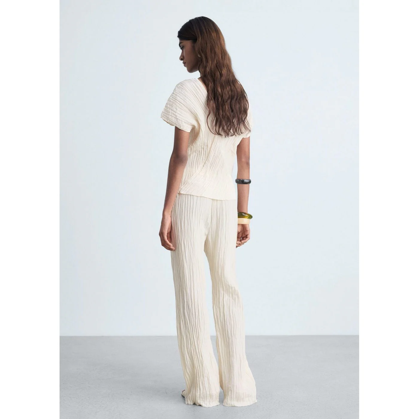 Pantalon Crink-A - Vanilla - Image 3