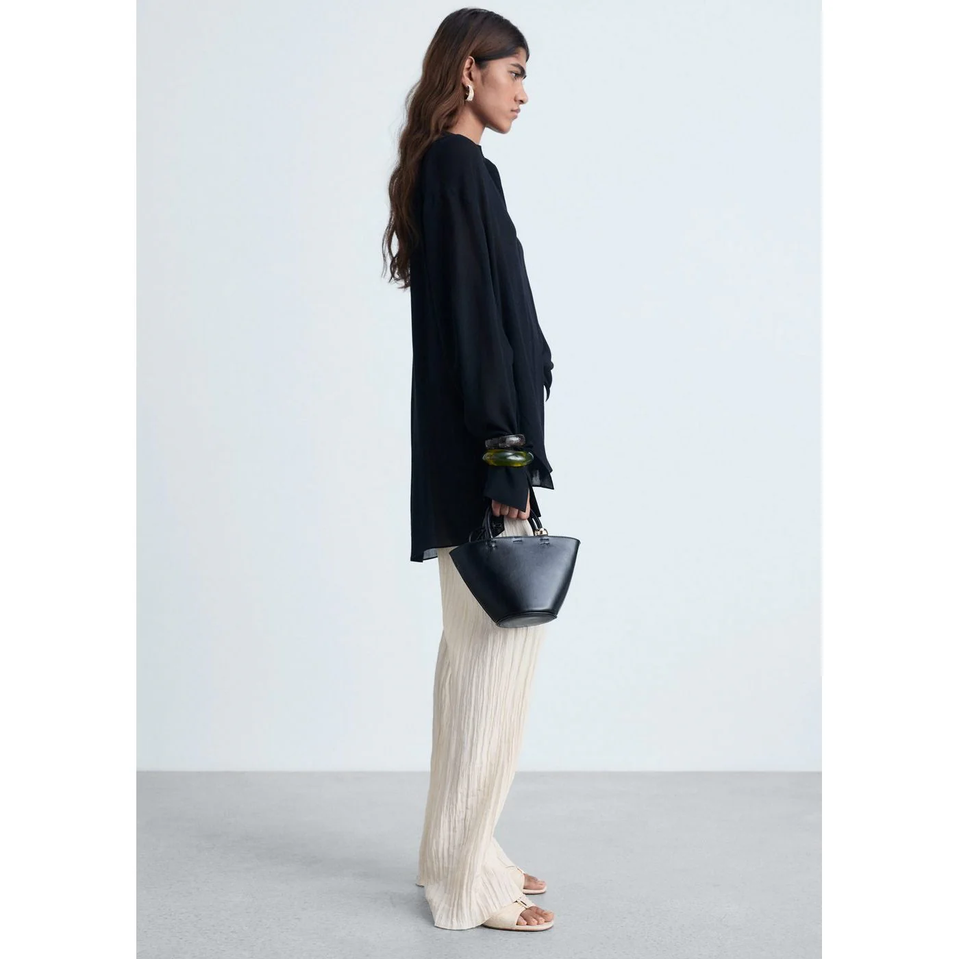 Pantalon Crink-A - Vanilla - Image 4
