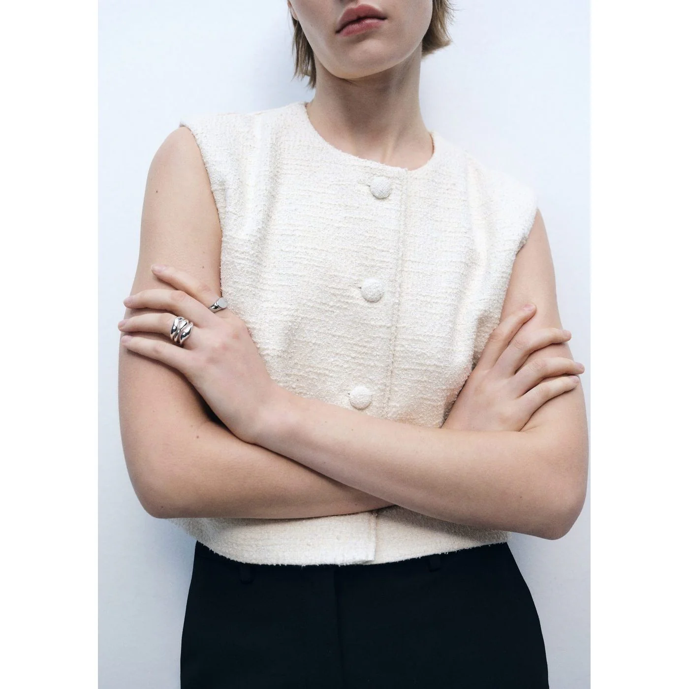 Manteau Clarisa - Ecru - Image 5
