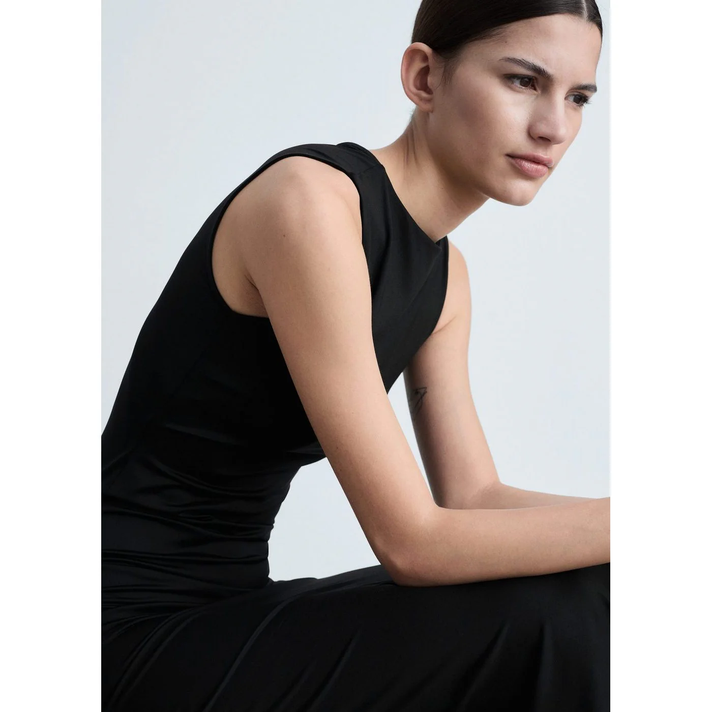 Robe Luisa - Noir - Image 4