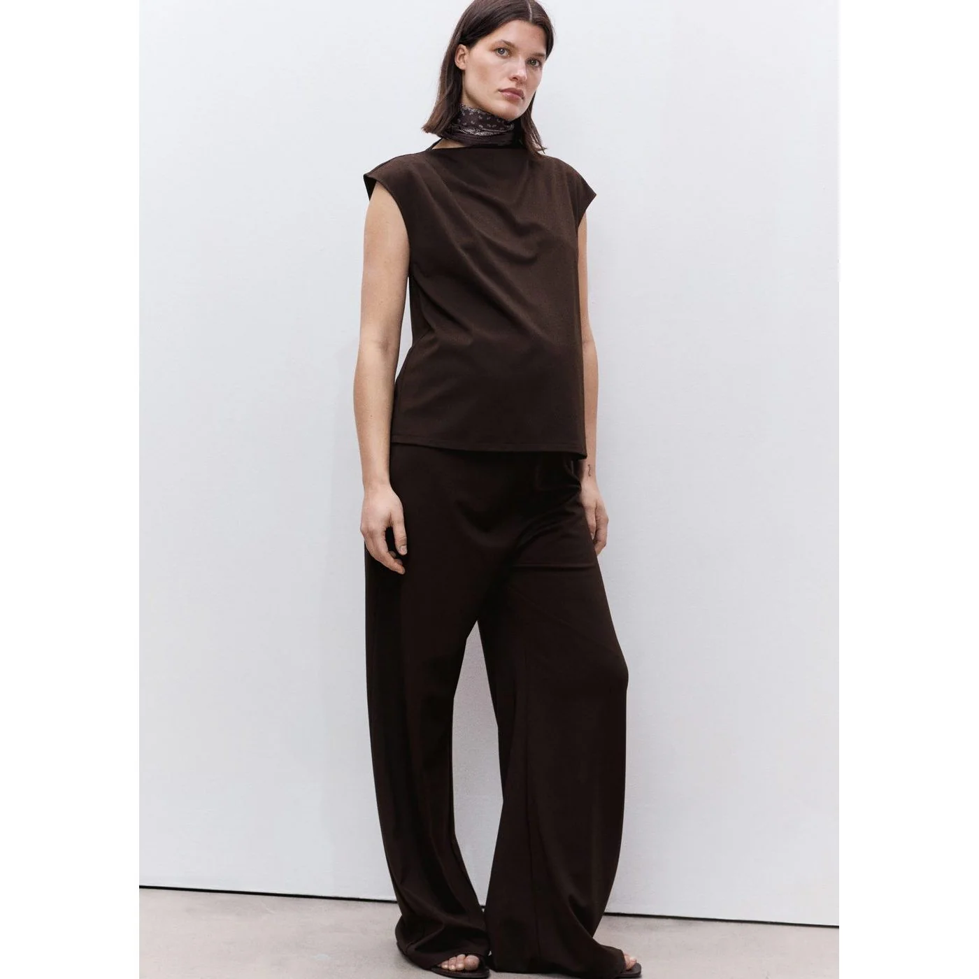 Pantalon Candelam - Chocolat - Image 4