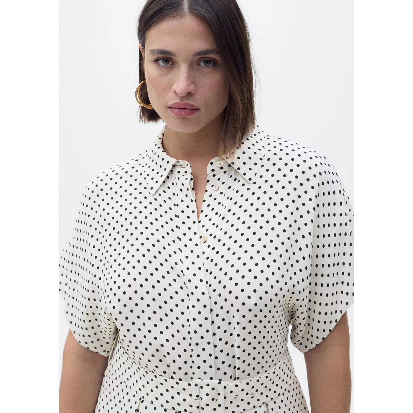 Robe Adela - Off White - Image 6