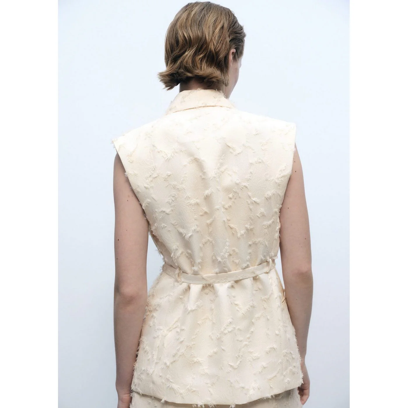 Manteau Floc - Off White - Image 3
