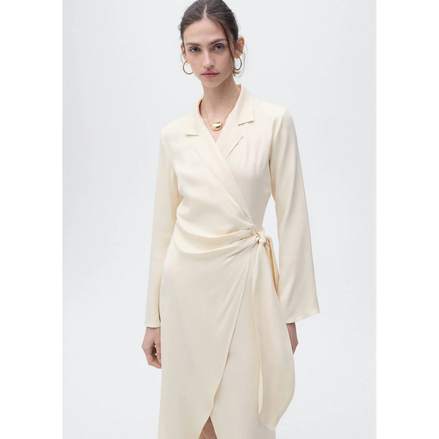 Robe Vino-L - Ecru - Image 2