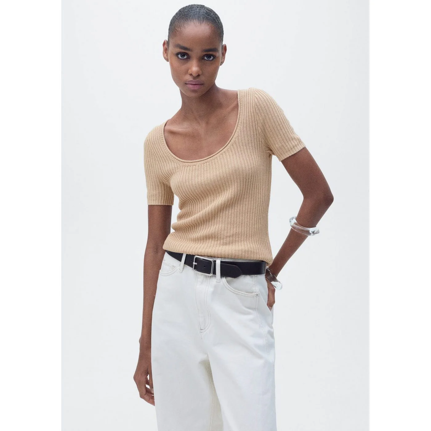 Pull Rosae - Brun Moyen - Image 2