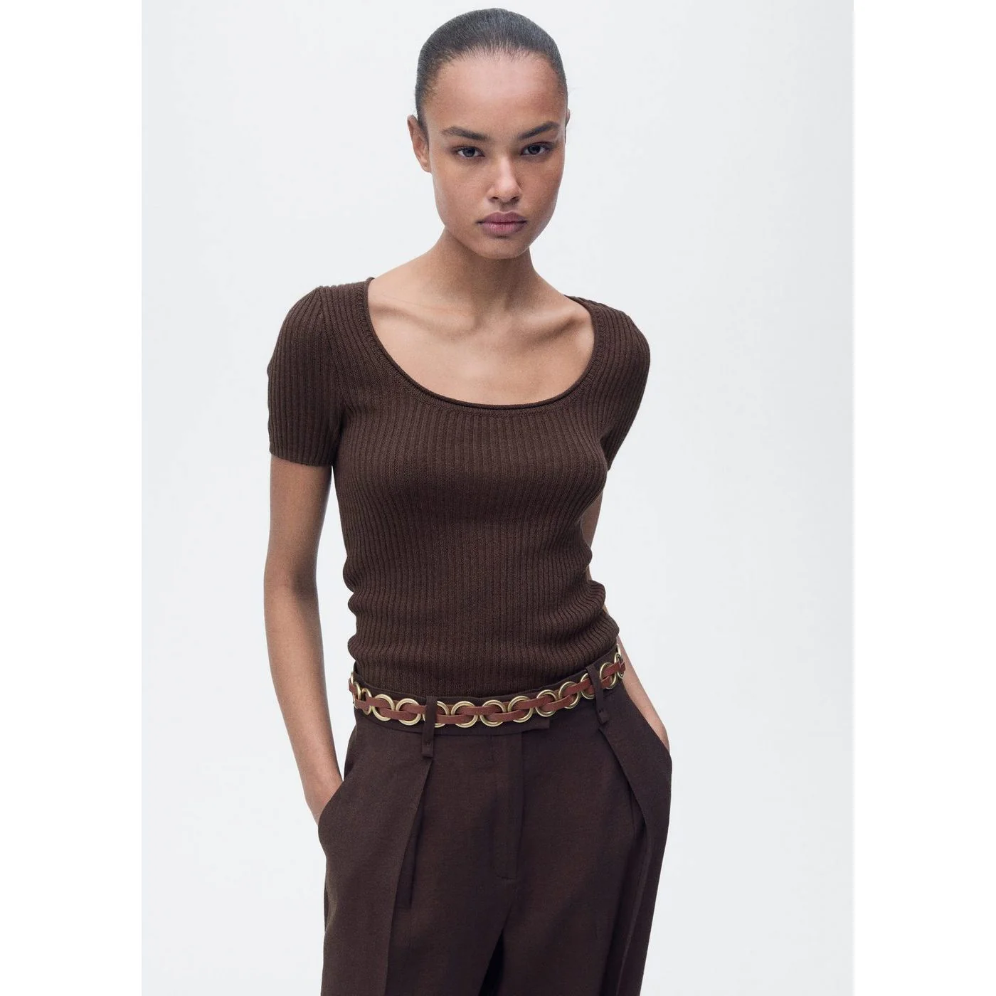 Pull Rosae - Chocolat - Image 2