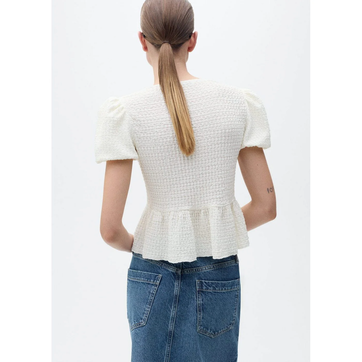 Blouse Benita - Brut - Image 3