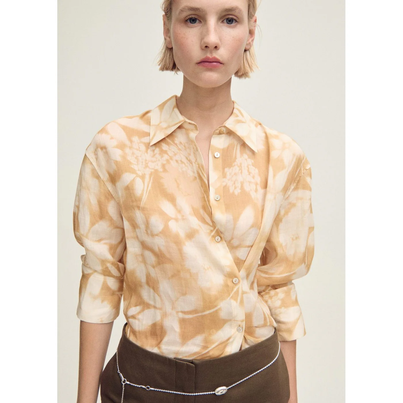 Chemise Parisi - Mustard - Image 2