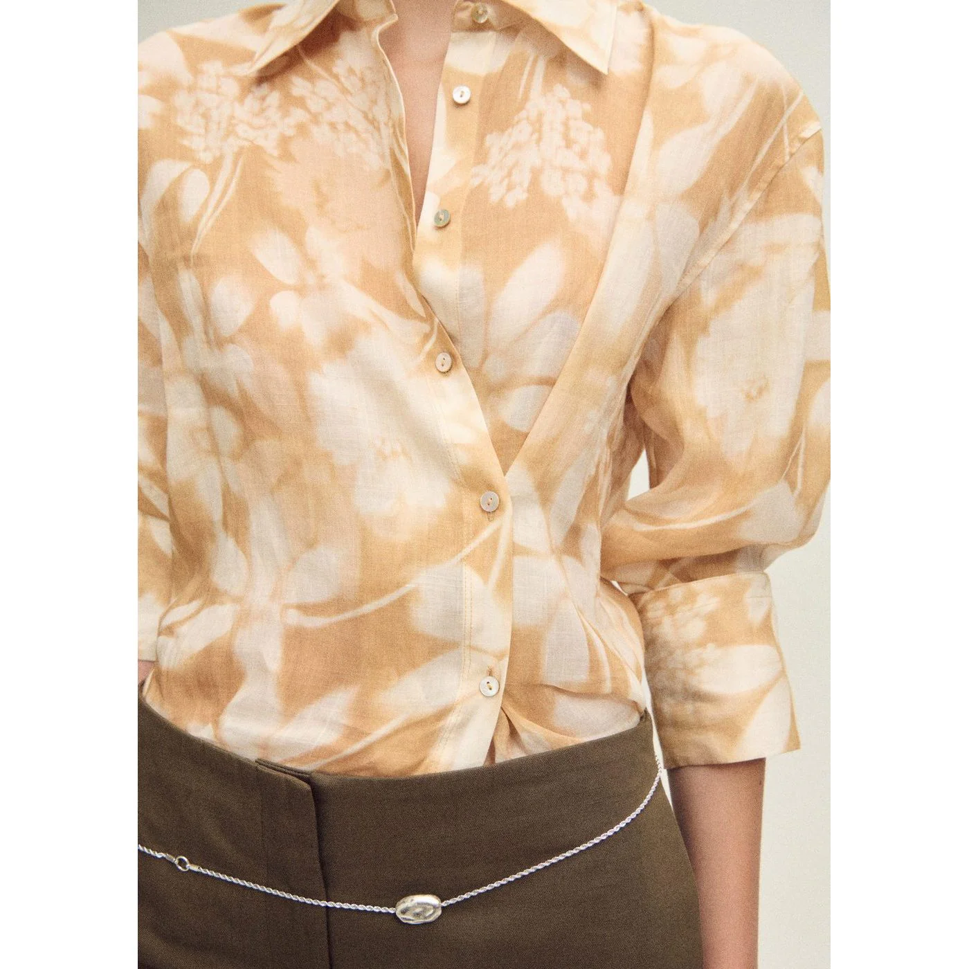 Chemise Parisi - Mustard - Image 4