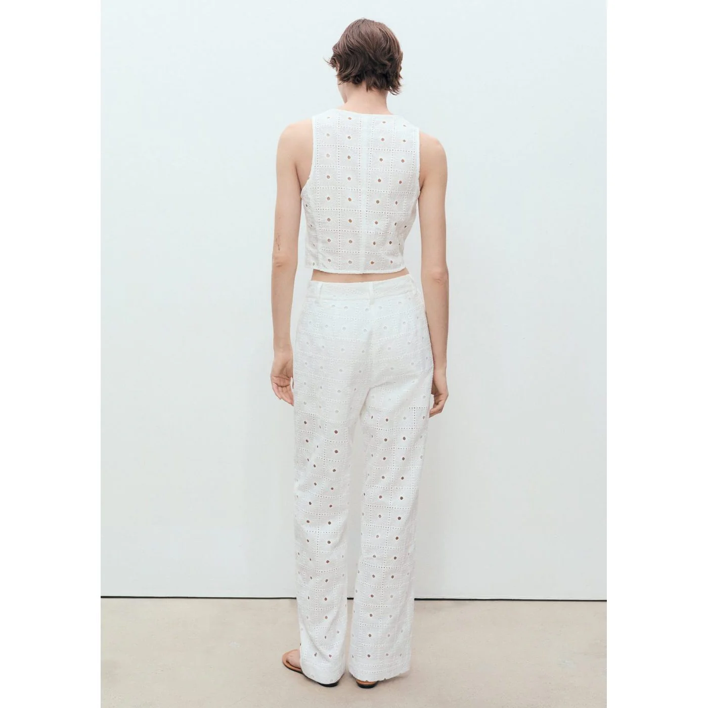 Gilet Fado - Blanc - Image 3