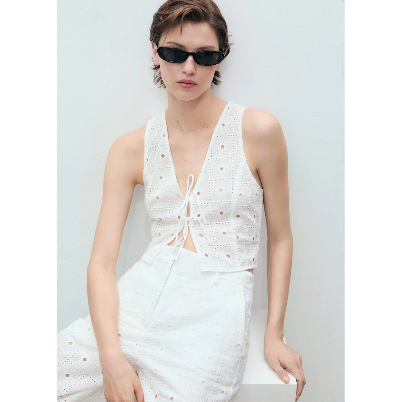 Gilet Fado - Blanc - Image 5