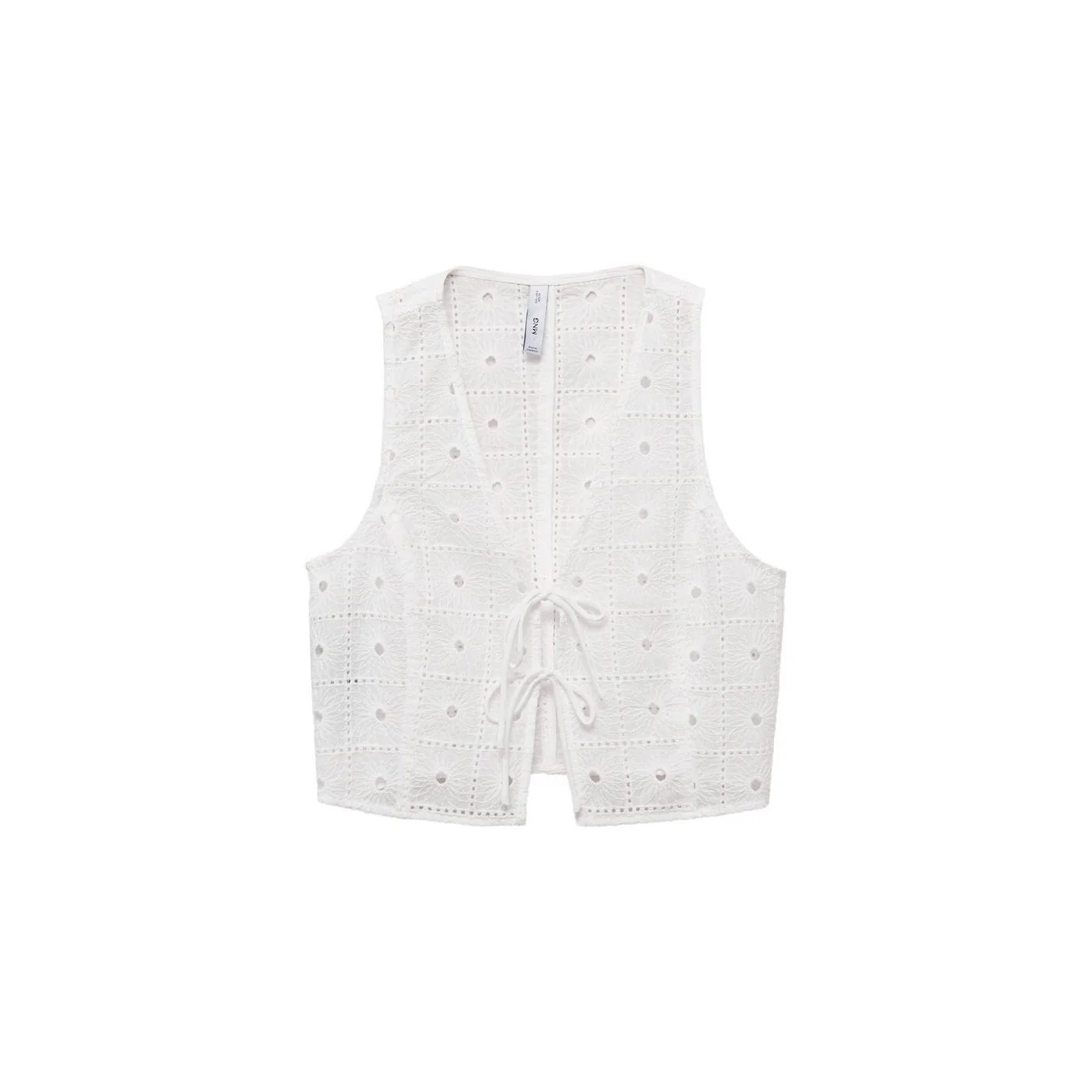 Gilet Fado - Blanc - Image 9