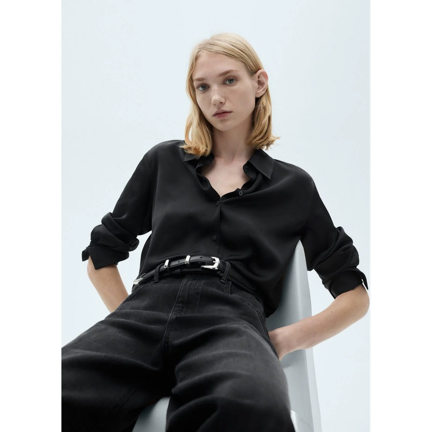 Chemise Ideale - Noir - Image 5