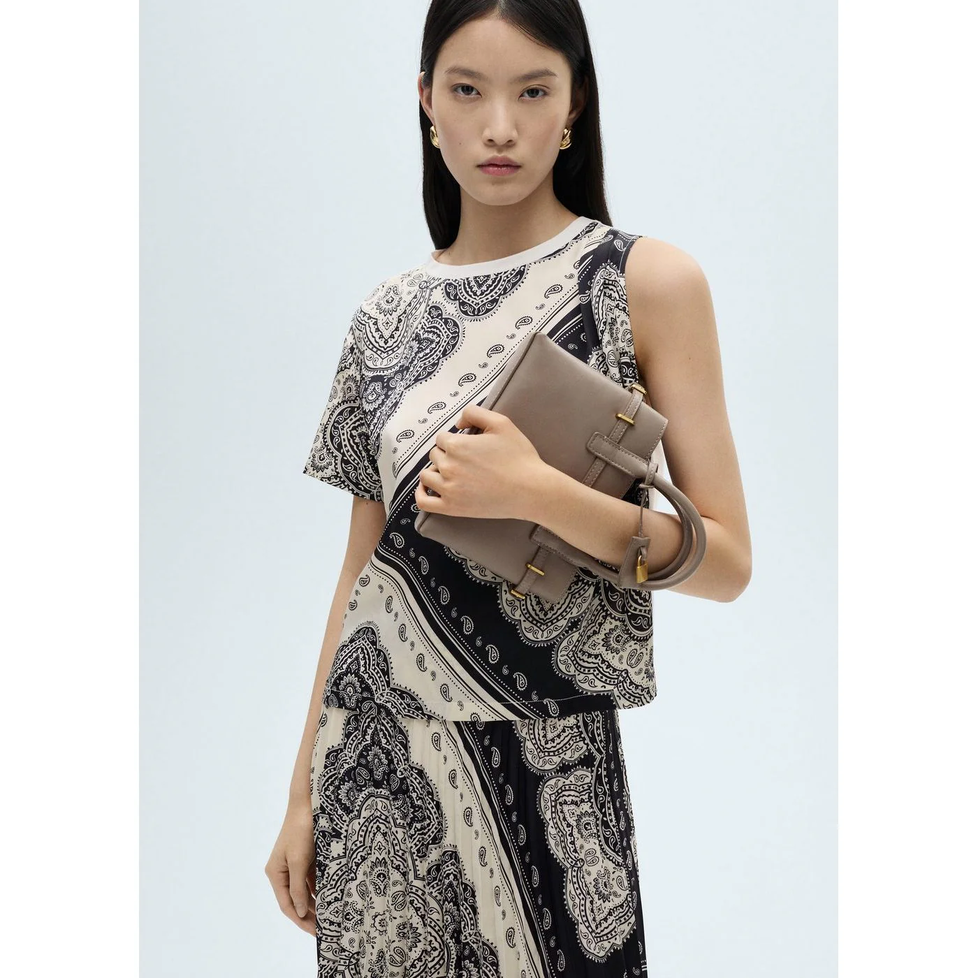 T-Shirt Paisley-H - Off White - Image 2