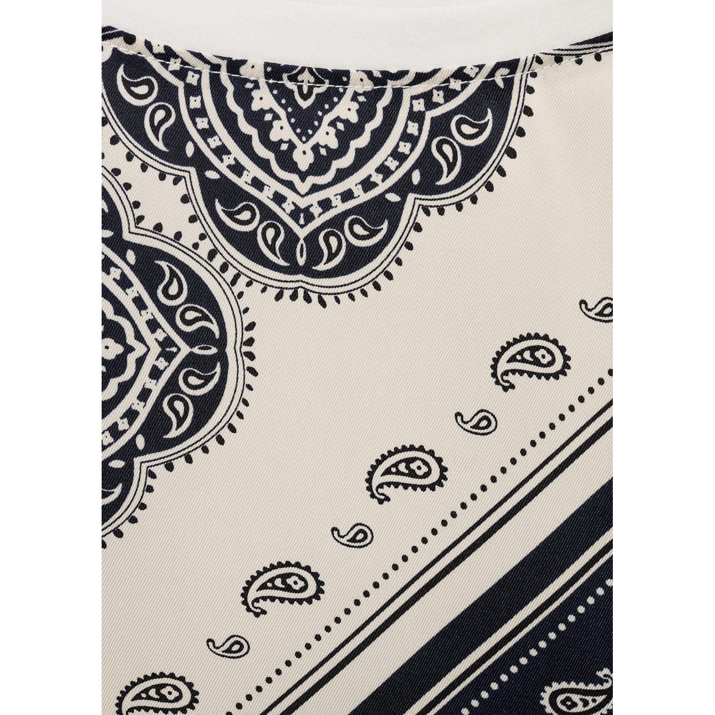 T-Shirt Paisley-H - Off White - Image 6