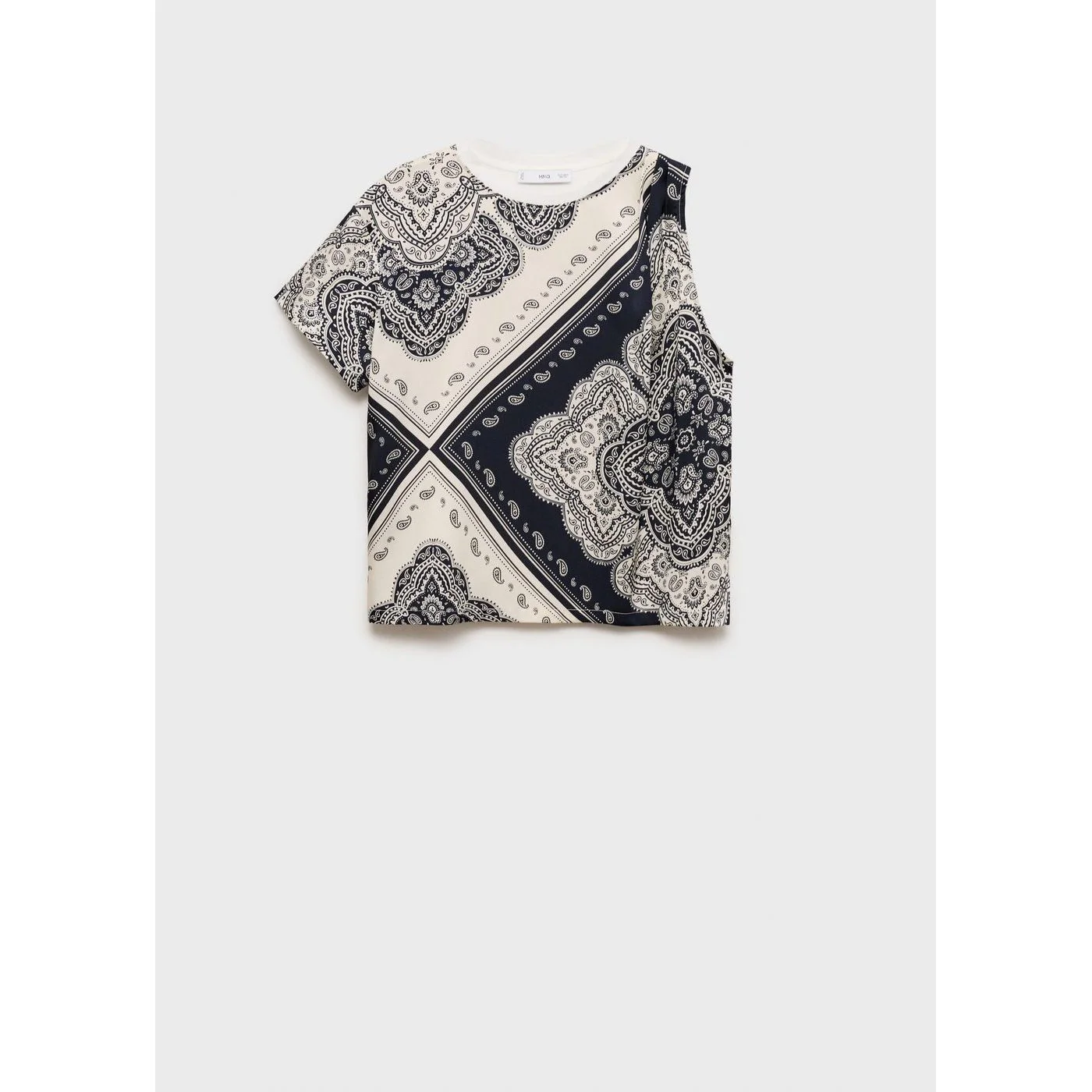 T-Shirt Paisley-H - Off White - Image 7