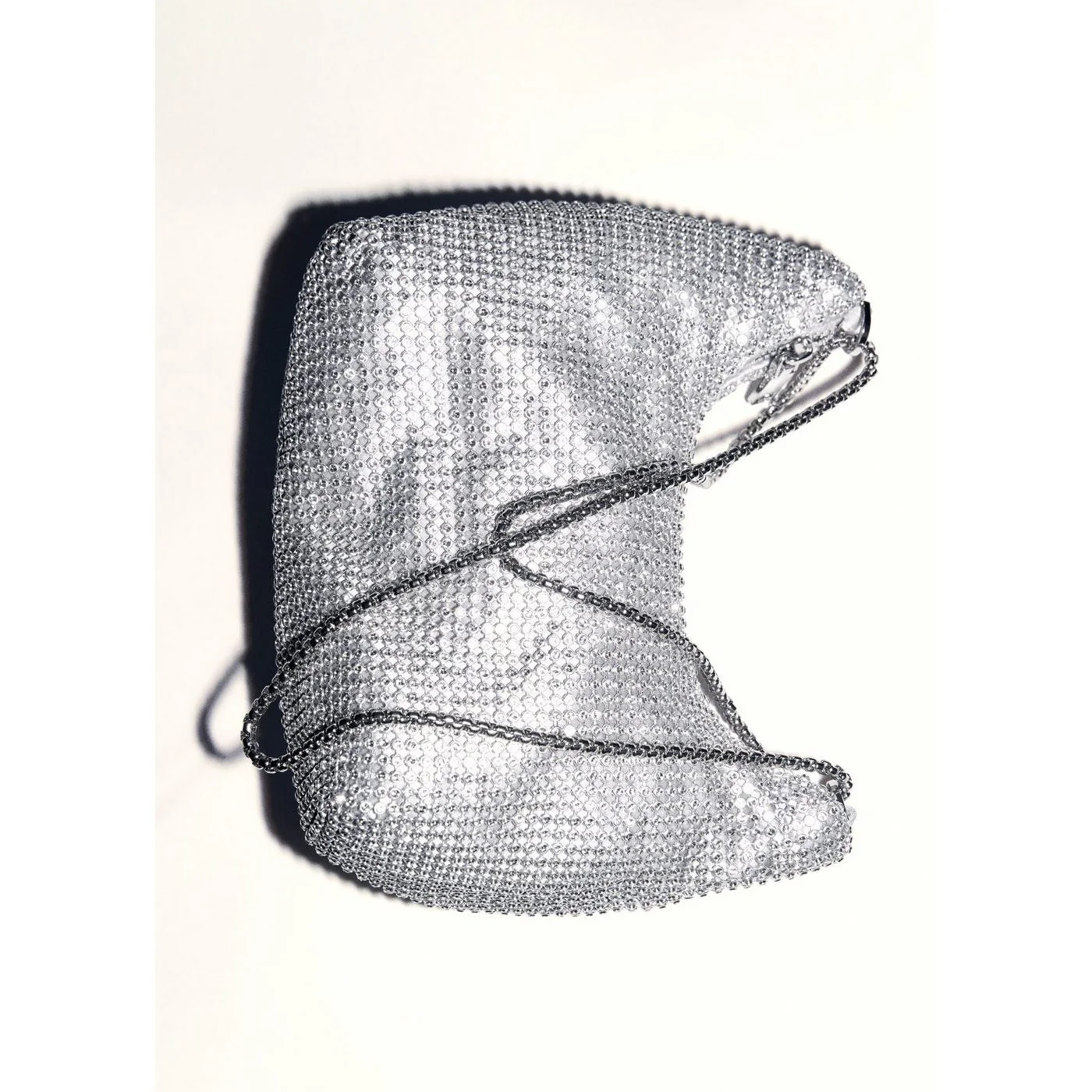 Sac Petit Sasha - Argent - Image 5