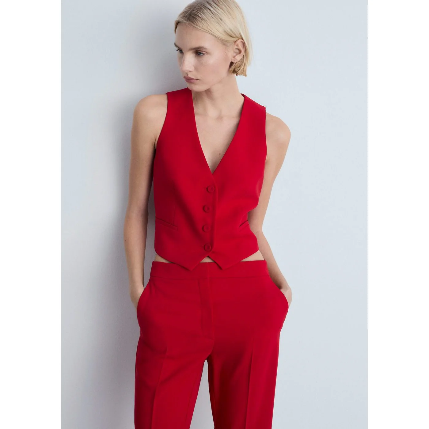 Manteau Iguana - Red - Image 2