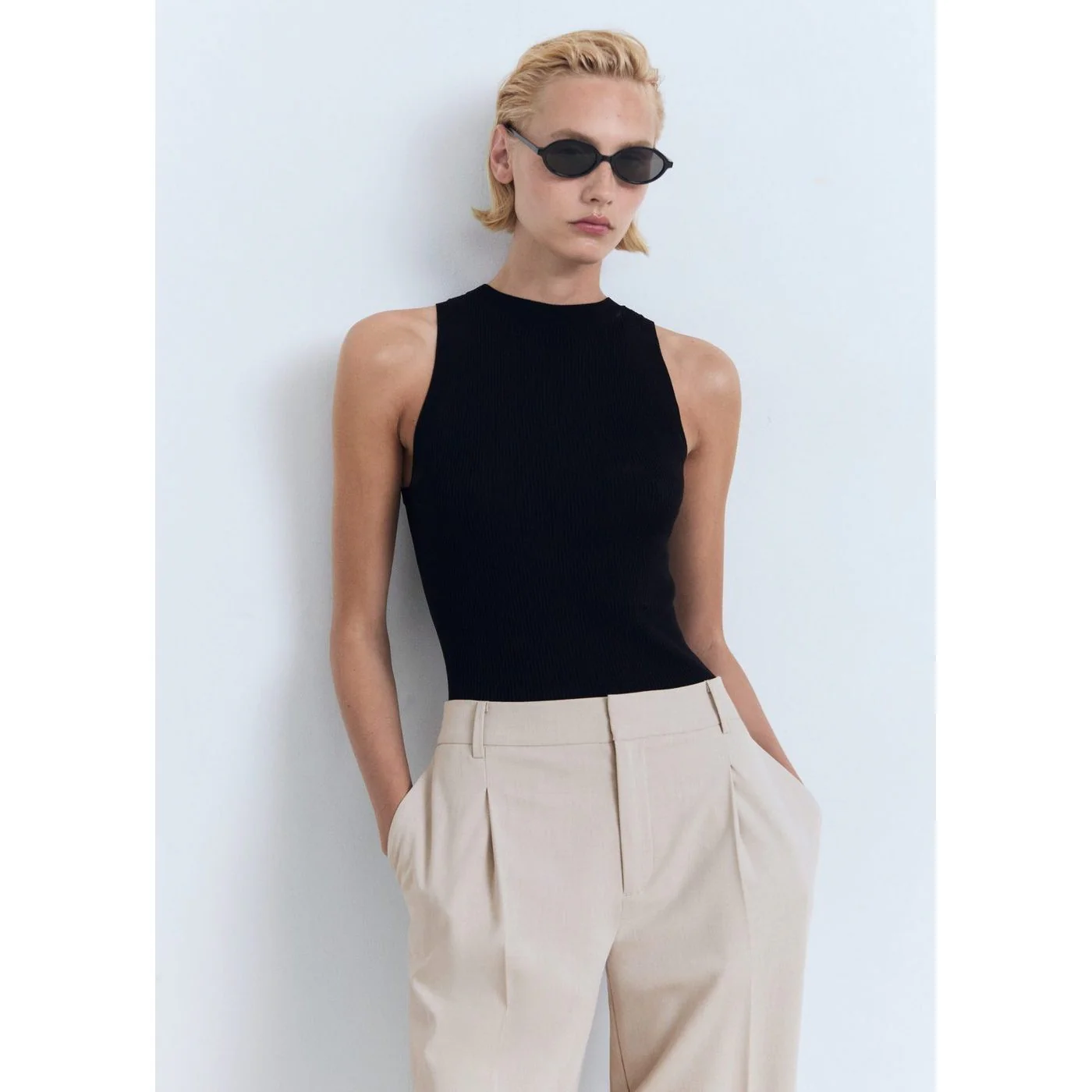 Pantalon Cesarv - Beige - Image 2