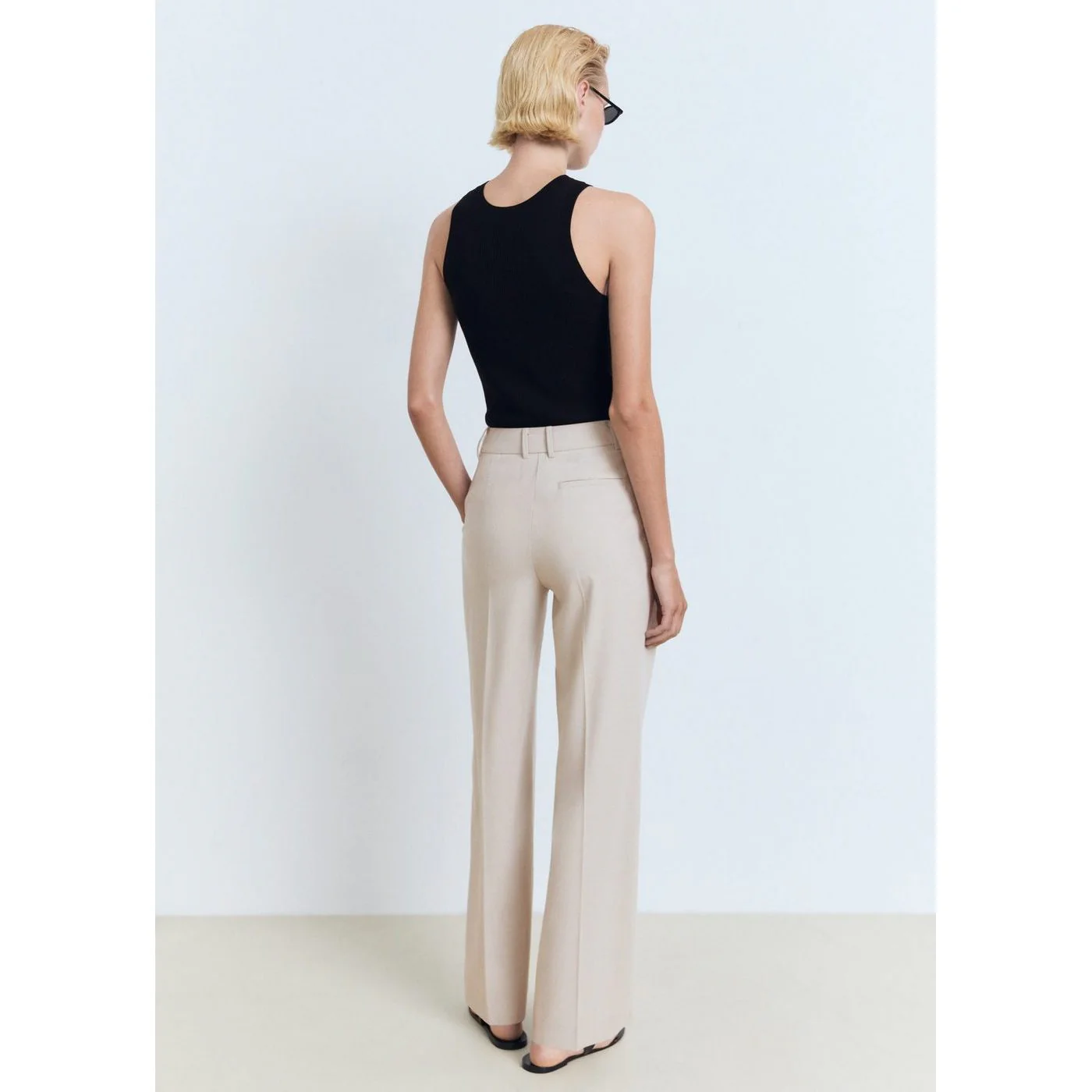 Pantalon Cesarv - Beige - Image 3